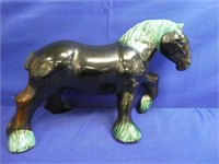Blue Mountain Pottery Clydesdale Horse
