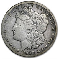 Morgan Silver Dollar Fine Condition 1890-CC