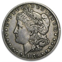 Morgan Silver Dollar Extra Fine Condition 1878-CC