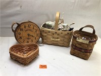 19th Century & Stand Time Longaberger Baskets