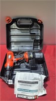 Like new black and decker cordless drill in case