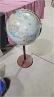 Vintage globe on stand