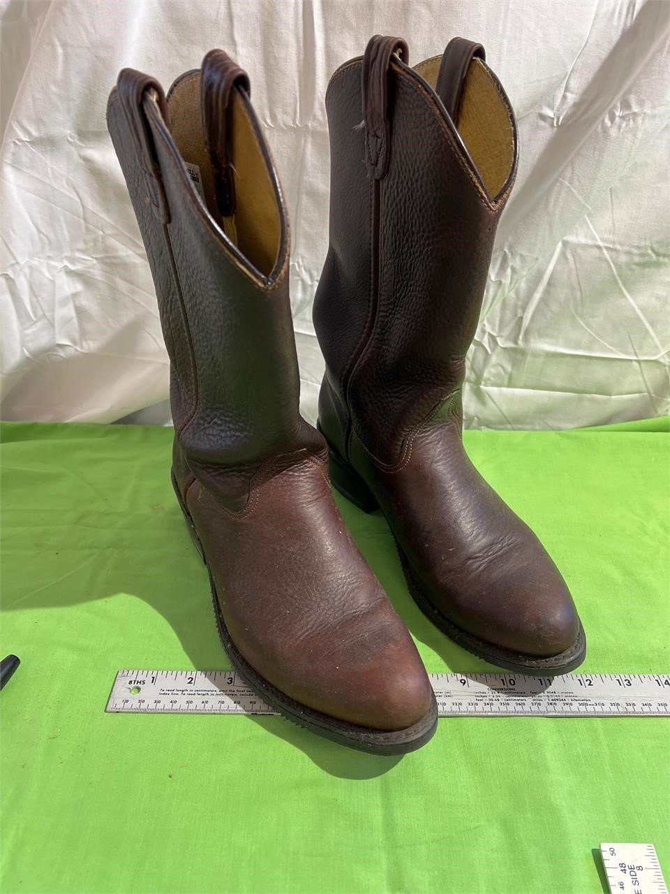 Double H boots size 10 1/2