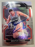 WWE Brutus Creed Signed Card with COA