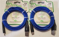 Xcell 6ft USB Type-C Cables