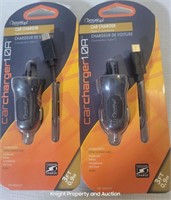 2 Power Up Car Charger Type-C  1.0A
