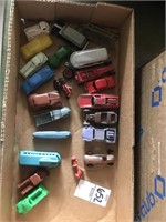 Lot of miniature cars
