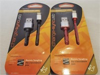 2 Powerup Type C Cables 4ft