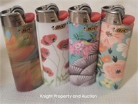 4 BIC Design Lighters