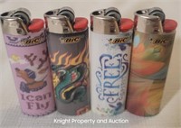 4 BIC Design Lighters