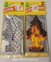 2 Little Trees 2 Pack "Steel and Heat"