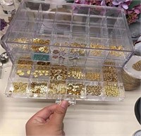 $30 acrylic jewelery making storage jewels gems