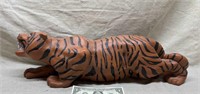 Large Ceramic Hand Made Tiger