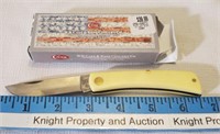 Case Knife Yellow Synthetic Buster Jr
