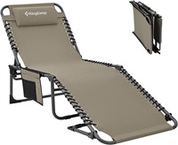 KingCamp Chaise Lounge Chairs Outdoor