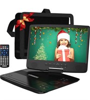 $70 12" Portable DVD Player w/5Hr Recharge Battery