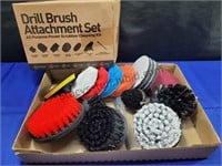 Drill Brush Attachment Set