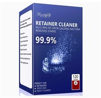 ($47) Retainer Cleaning Tablets 120 Tablets -