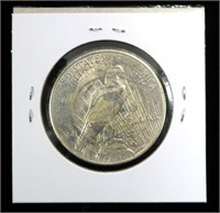 1935 Peace dollar, EF
