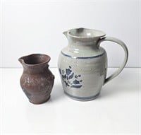 Two Antique Pitchers