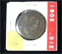1802 U.S. Large cent
