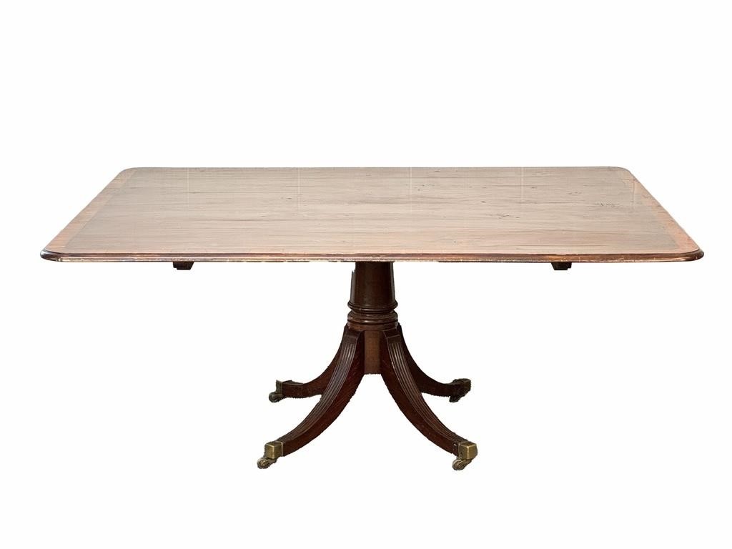 Large English Duncan Phyfe Dining Table