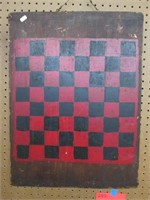 Old Paint Checkerboard on Breadboard