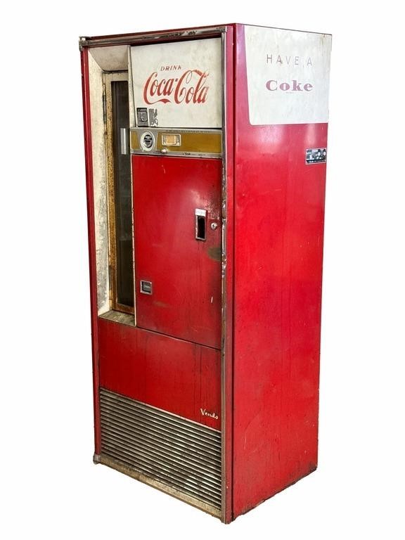 Vintage Modern 1970's Coke Machine H90A