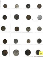Lot, world coins, 160 pcs.