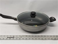 12" Non-Stick Deep Frying Pan, Oversized