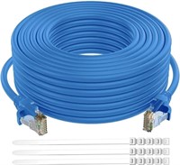 P372  Ethernet Cable Cat 6 50ft Blue - CableDirect