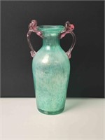 Vintage Murano Amphora Style Vase