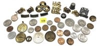 Lot, coins and tokens, 45 pcs.