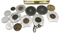 Lot, coins and tokens, 12 pcs.