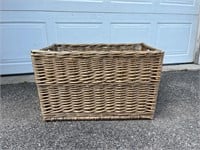 Large Rectangle Wicker Basket