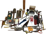 Hand tools including, trowel, bottle opener, Skil