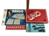 Games, Dragon Dominoes, Deluxe Uno, Bingo. In