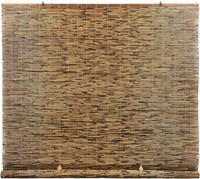 Bamboo Roller Shades  Cocoa  72W x 72L