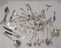 Lot of Heavy Silver Plated Silverware