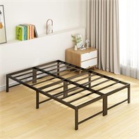 $170--- 14 Inch Metal Bed Frame Full BLACK