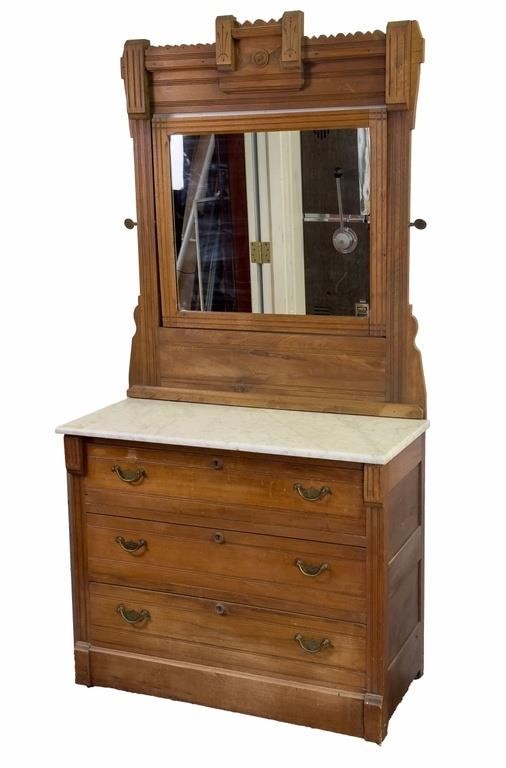 Early 1900's Eastlake Style Dresser