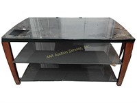 Tv stand with shelves 21in x 20in x 39in