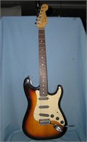 Fender Stratocaster sunburst design electric guita