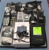 Group of cell phone accessories