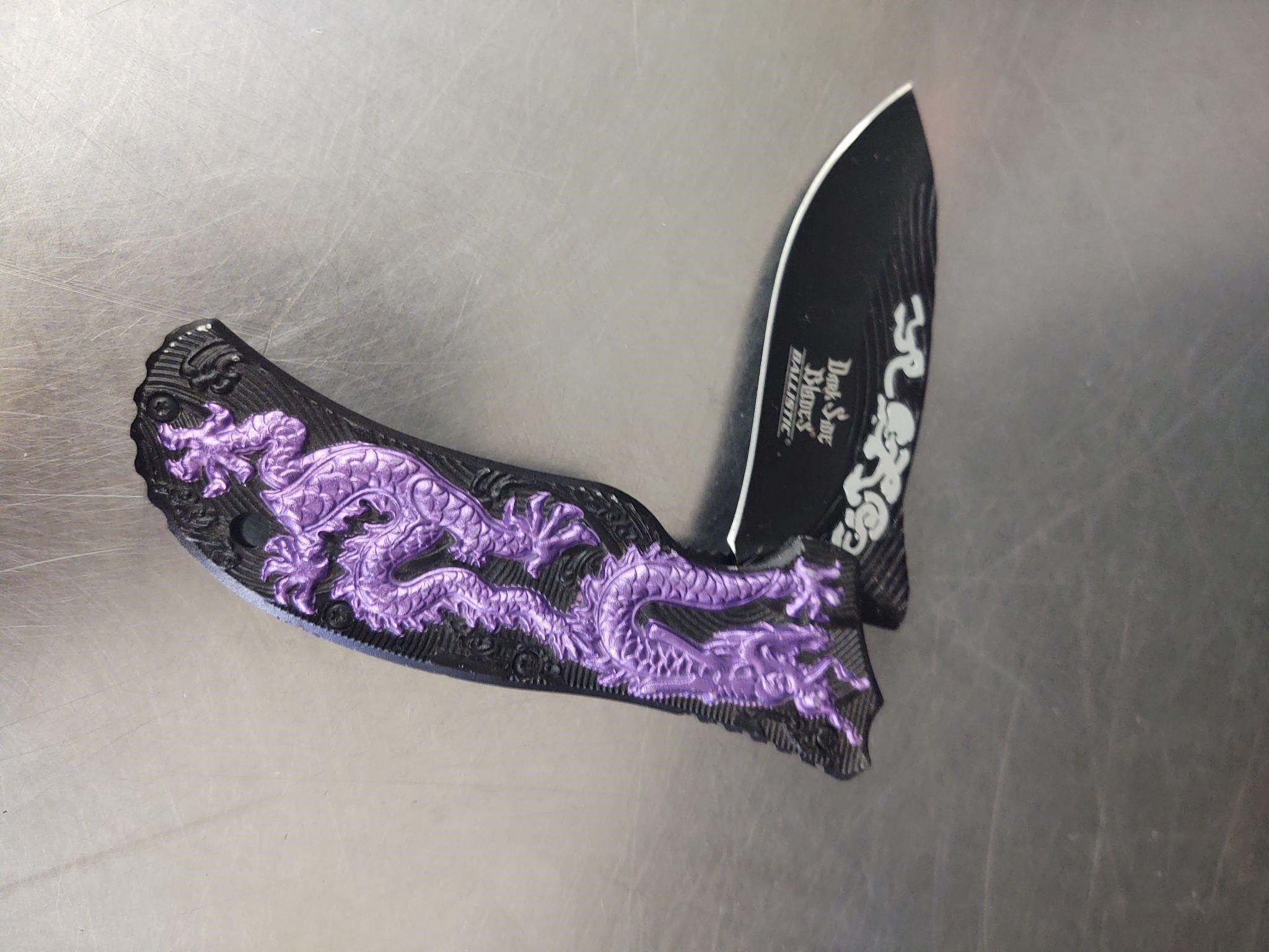 ~Purple Dragon Knife