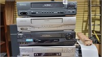 4 vhs players