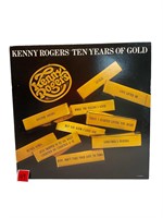 Kenny Rogers Ten Years Of Gold Vinyl Record