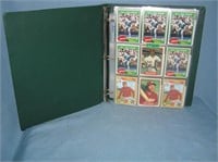 Large Collection of vintage All Star baseball card
