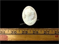 Large Victorian carved shell cameo 19th century 2