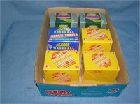 Box full of Fleer and Score traded factory sealed